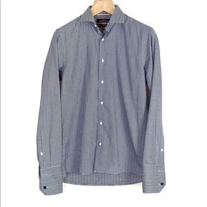 Ben Sherman Slim Fit Gingham Dress Shirt